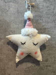 Hanging Felt Christmas Star