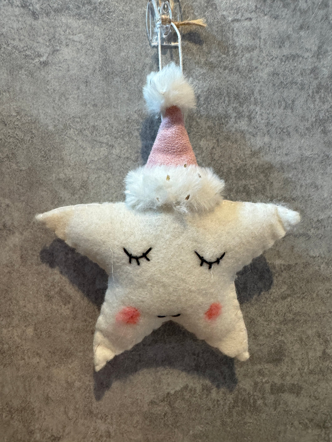Hanging Felt Christmas Star