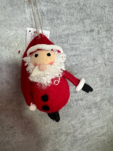 Felt Hanging Santa