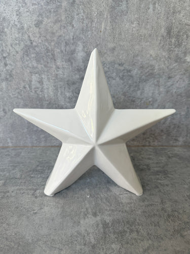 Ceramic White Star