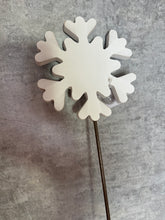 Load image into Gallery viewer, Snowflake Garden Stake