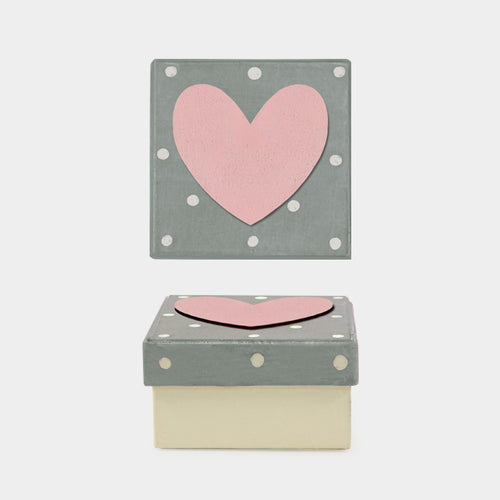 Small polka dot gift box