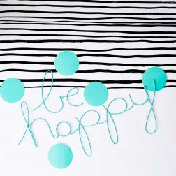 Be Happy Wire Wall Decoration