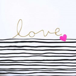Love Wire Wall Decoration