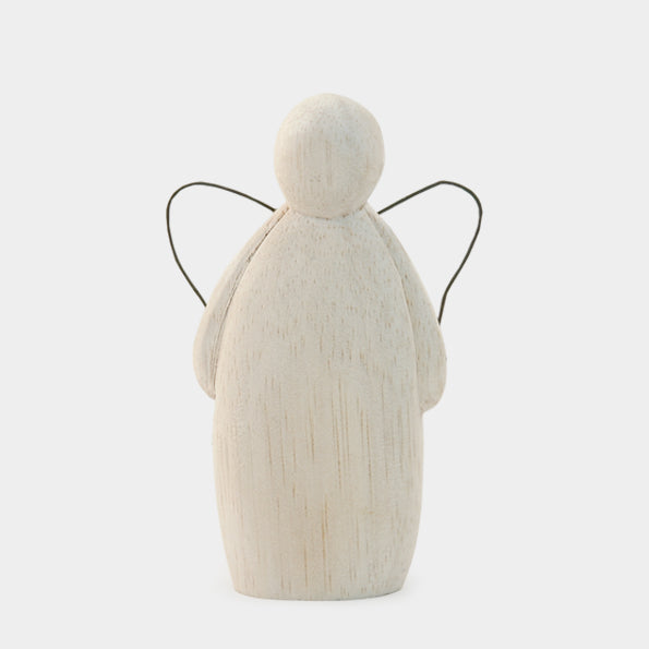 Decorative Wooden Angel - large