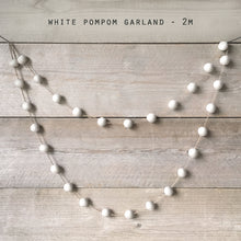 Load image into Gallery viewer, Pom Pom Garland - 2 colours