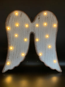 LED Angel wings wall decoration