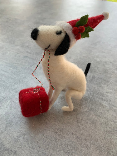 Felt Dog