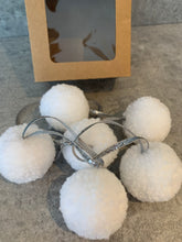 Load image into Gallery viewer, Wool Pom Pom Bauble Set