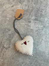 Load image into Gallery viewer, Mini Felt Heart - 2 colours