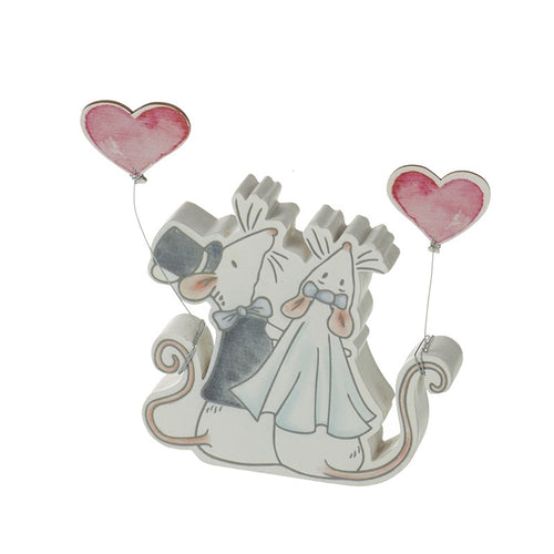 Mr and Mrs Mouse Decoration