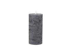 Medium Rustic Pillar Candle - 3 colours